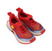 A Red Sneakers from Adidas in size 9Y for boy. (Front View)