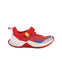 A Red Sneakers from Adidas in size 9Y for boy. (Back View)