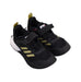 A Black Sneakers from Adidas in size 9Y for boy. (Front View)