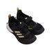 A Black Sneakers from Adidas in size 9Y for boy. (Front View)