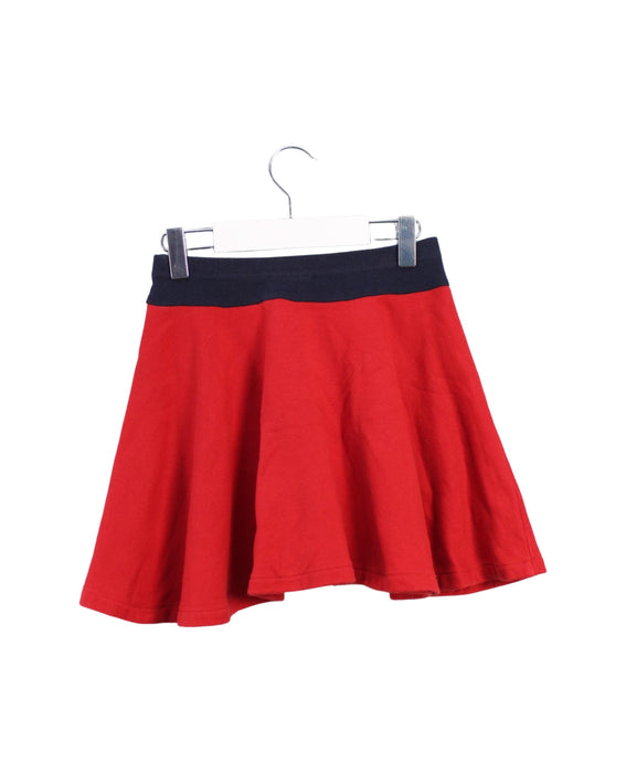 A Red Short Skirts from Petit Bateau in size 8Y for girl. (Back View)