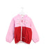 A Pink Lightweight Jackets from Miki House in size 5T for girl. (Front View)