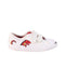 A White Sneakers from Converse in size 4T for boy. (Back View)