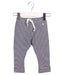 A Navy Casual Pants from Petit Bateau in size 6-12M for boy. (Front View)