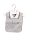 A Grey Bibs from Ferrari in size O/S for boy. (Front View)