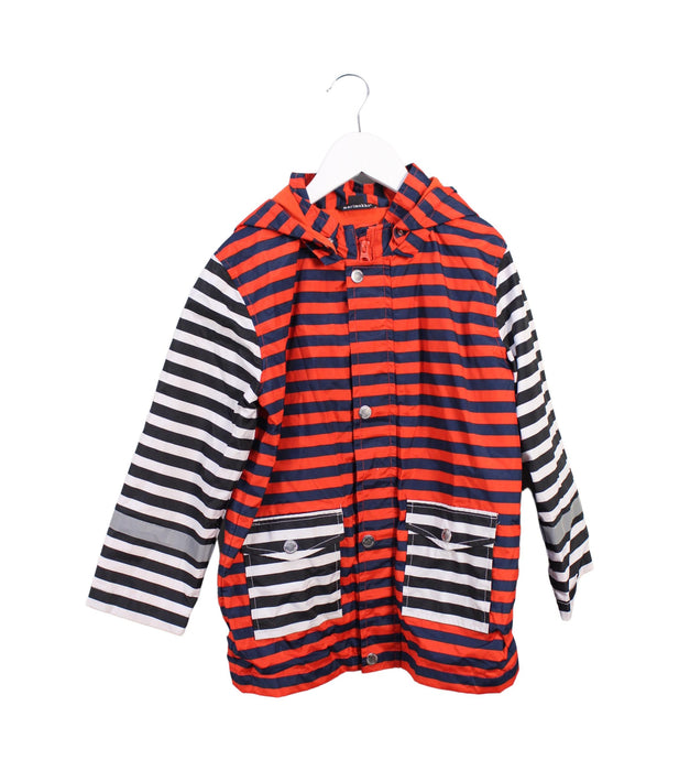 A Red Lightweight Jackets from Marimekko in size 6T for boy. (Front View)