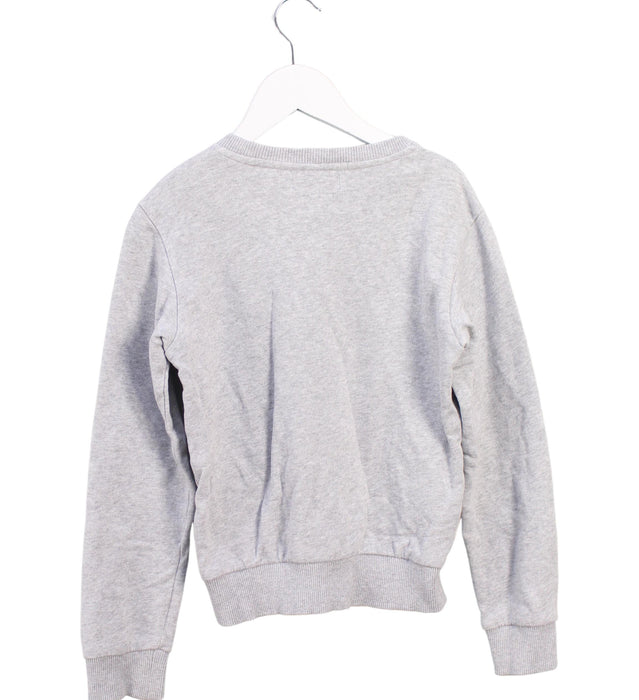 A Grey Crewneck Sweatshirts from Moschino in size 8Y for boy. (Back View)