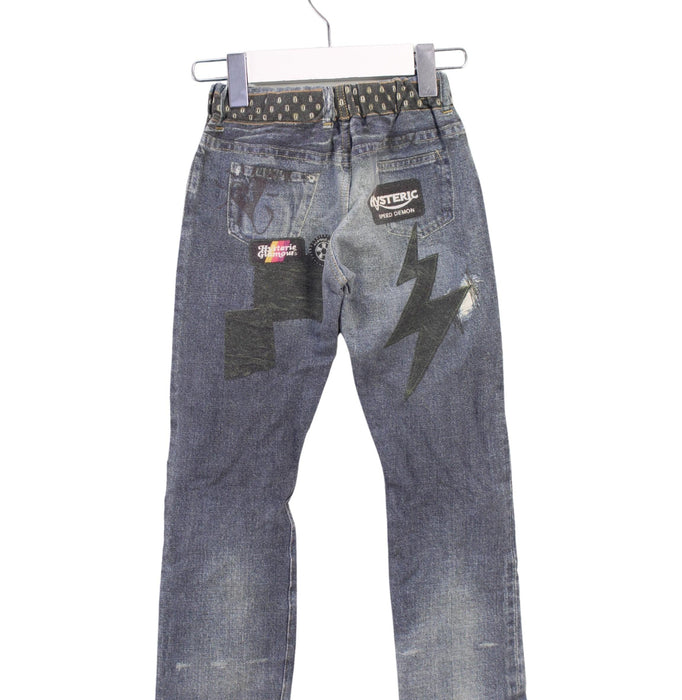 A Blue Casual Pants from Hysteric Mini in size 4T for boy. (Back View)