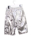 A Silver Shorts from Nununu in size 6T for boy. (Back View)