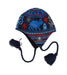 A Blue Winter Hats from Columbia in size 3T for boy. (Front View)