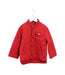 A Red Puffer/Quilted Jackets from Polo Ralph Lauren in size 4T for boy. (Front View)