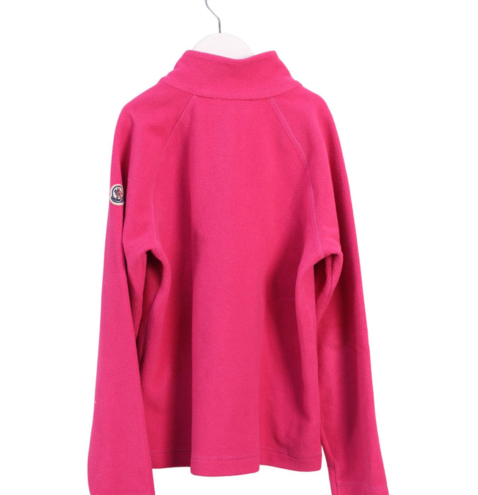 A Pink Zippered Sweatshirts from Moncler in size 8Y for girl. (Back View)