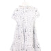 A White Short Sleeve Dresses from Bora Aksu in size 8Y for girl. (Back View)