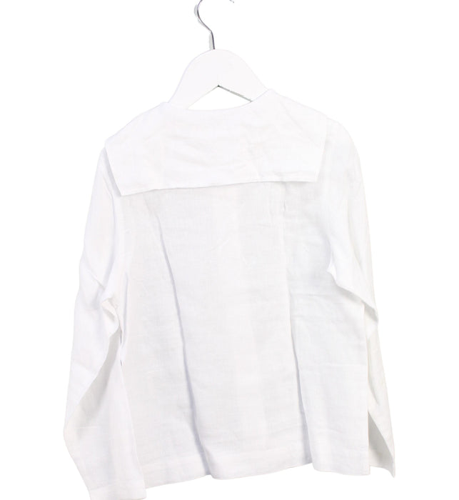 A White Shirts from Bonpoint in size 8Y for girl. (Back View)