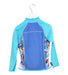 A Blue Rash Guards from Arena in size 5T for boy. (Back View)