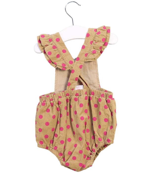 A Brown Sleeveless Bodysuits from Seed in size 3-6M for girl. (Back View)