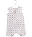 A Grey Rompers from Seed in size 6-12M for boy. (Front View)