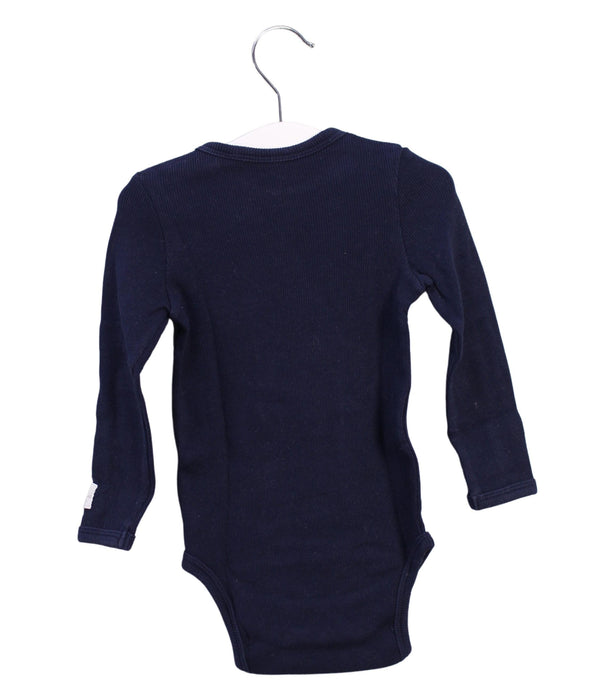 A Blue Long Sleeve Bodysuits from Country Road in size 6-12M for boy. (Back View)