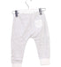 A White Sweatpants from Mori in size 6-12M for girl. (Back View)