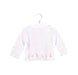 A White Long Sleeve Tops from The Little White Company in size 3-6M for neutral. (Front View)