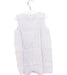 A White Rompers from The Little White Company in size 12-18M for boy. (Back View)