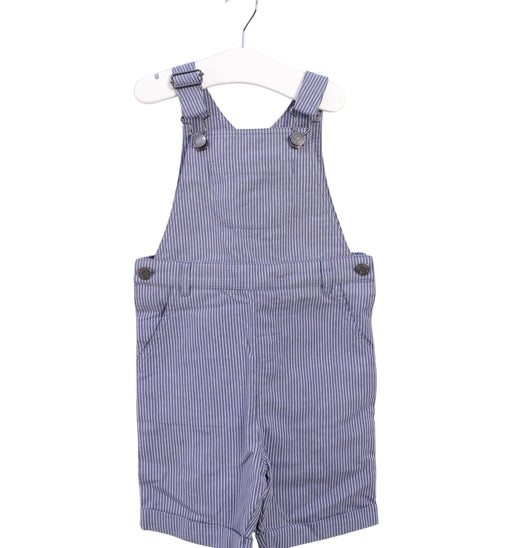 A Blue Long Overalls from The Little White Company in size 2T for boy. (Front View)