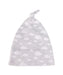 A Grey Beanies from The Little White Company in size 0-3M for boy. (Back View)