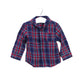 A Blue Shirts from Jojo Maman Bébé in size 6-12M for boy. (Front View)