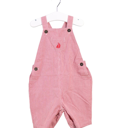 A Pink Long Overalls from Jojo Maman Bébé in size 18-24M for girl. (Front View)