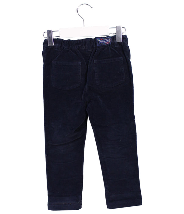 A Blue Casual Pants from Jojo Maman Bébé in size 2T for boy. (Back View)