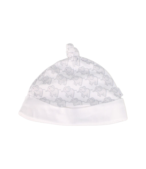 A White Beanies from Jojo Maman Bébé in size 0-3M for boy. (Front View)