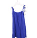 A Blue Sleeveless Dresses from Le Petit Society in size 3T for girl. (Back View)