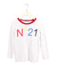 A White Long Sleeve Tops from Nº21 in size 4T for neutral. (Front View)