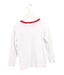 A White Long Sleeve Tops from Nº21 in size 4T for neutral. (Back View)