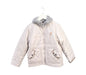 A White Puffer/Quilted Jackets from Daks in size 6T for neutral. (Front View)