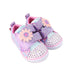 A Pink Sneakers from Skechers in size 12-18M for girl. (Front View)