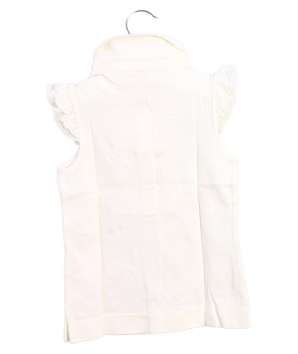 A White Sleeveless Tops from Nicholas & Bears in size 4T for girl. (Back View)