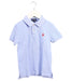 A Purple Short Sleeve Polos from Polo Ralph Lauren in size 6T for girl. (Front View)