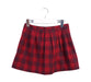 A Red Short Skirts from Jacadi in size 6T for girl. (Front View)