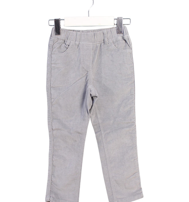 A Grey Casual Pants from Jacadi in size 3T for girl. (Front View)