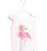 A White Sleeveless Tops from Mayoral in size 4T for girl. (Front View)