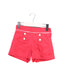 A Red Shorts from Janie & Jack in size 5T for girl. (Front View)