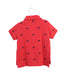 A Red Short Sleeve Polos from Polo Ralph Lauren in size 6-12M for boy. (Back View)