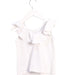 A White Sleeveless Tops from Mayoral in size 4T for girl. (Back View)