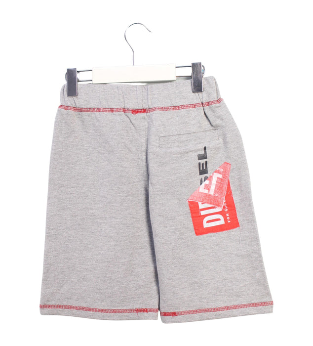 A Grey Shorts from Diesel in size 6T for boy. (Back View)