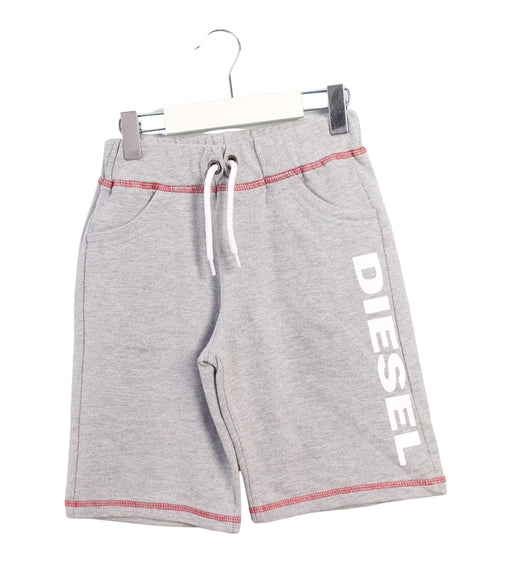 A Grey Shorts from Diesel in size 6T for boy. (Front View)