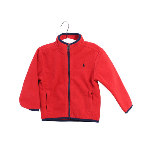 A Red Lightweight Jackets from Polo Ralph Lauren in size 18-24M for boy. (Front View)