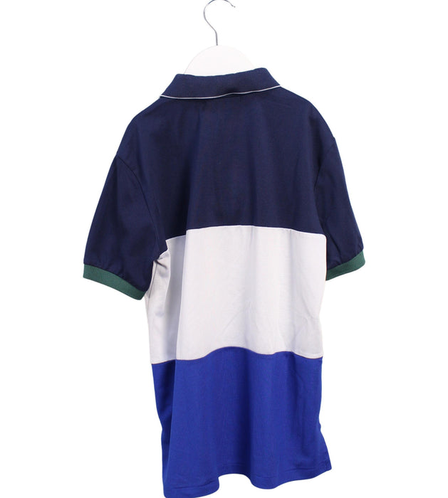 A Blue Short Sleeve Polos from Polo Ralph Lauren in size 8Y for boy. (Back View)