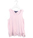 A Pink Sleeveless Tops from Polo Ralph Lauren in size 7Y for girl. (Front View)