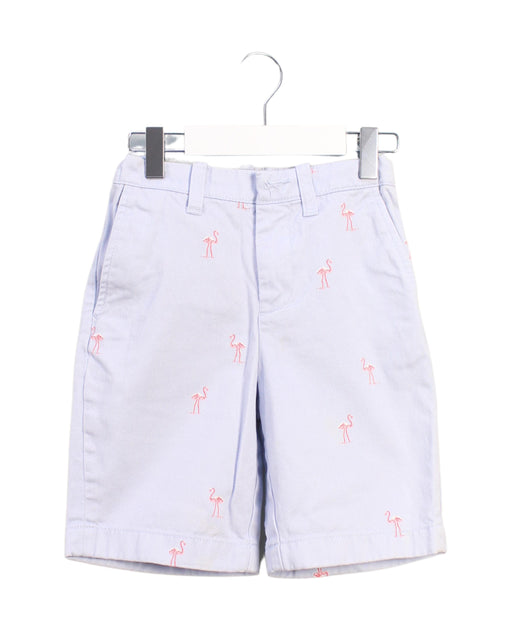 A White Shorts from Crewcuts in size 7Y for girl. (Front View)